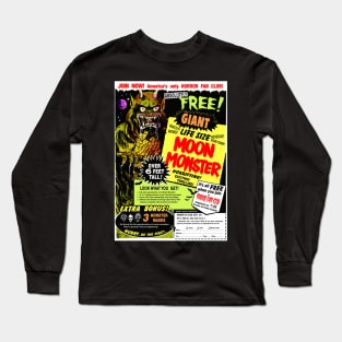 Life-Size Moon Monster comic ad recreation Long Sleeve T-Shirt